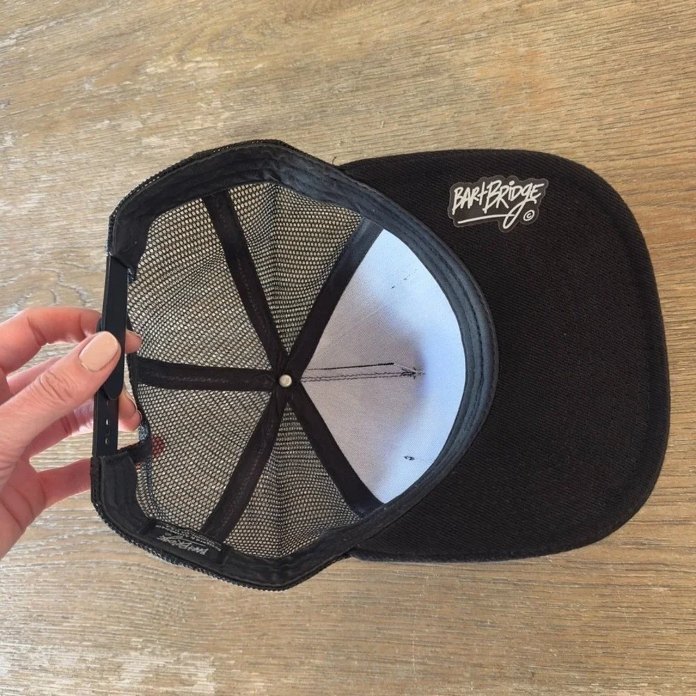 Bart Bridge Pasadena Pocket Hat-Secret Patch Pocket-Black Canvas & Mesh-One Size